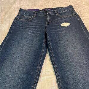 Classic Blue Straight Leg Jeans